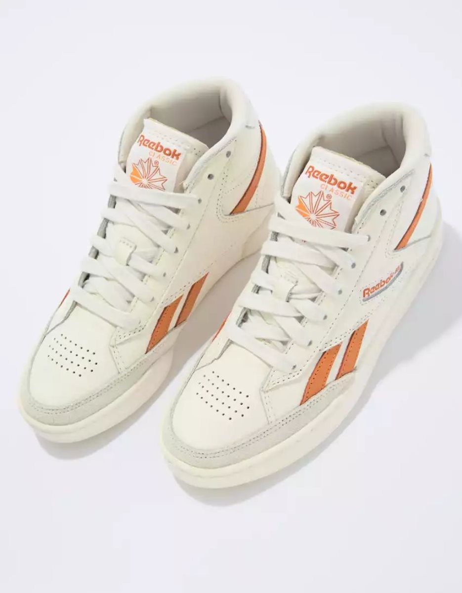 Baskets American Eagle Club C Form Hi Orange Femme | KKR-43059371